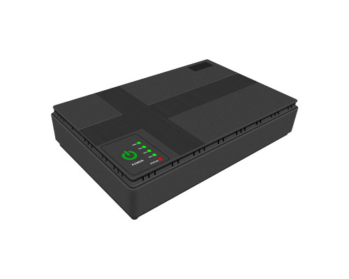 ИБП Andes DC1018P для WI-Fi роутера 5V 9V 12V 10400mAh с защитой от короткого замыкания Black