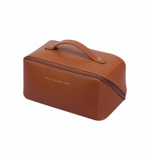 Женская косметичка BK-HZB-02 несесер органайзер дорожная бьюти кейс Brown