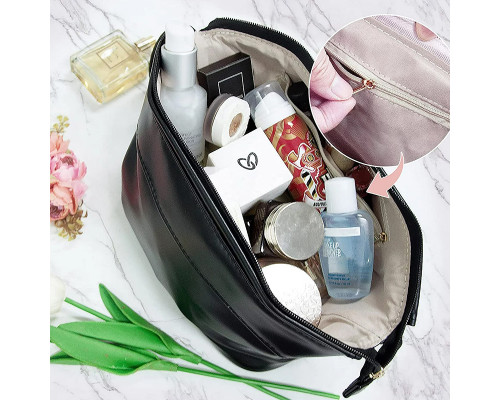 Женская косметичка BK-HZB-03 несесер органайзер дорожная бьюти кейс Black