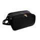 Женская косметичка BK-HZB-07 несесер органайзер дорожная бьюти кейс с карманами по бокам Black