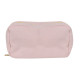 Женская косметичка ZUO 571 несесер органайзер дорожная бьюти кейс вельветовая Pink