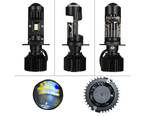 Автомобильная светодиодная лампа дальнего и ближнего света DXZ A-Y10 H7