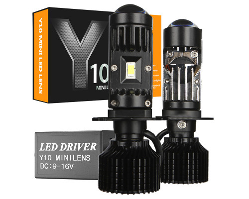 Автомобильная светодиодная лампа дальнего и ближнего света DXZ A-Y10 H7