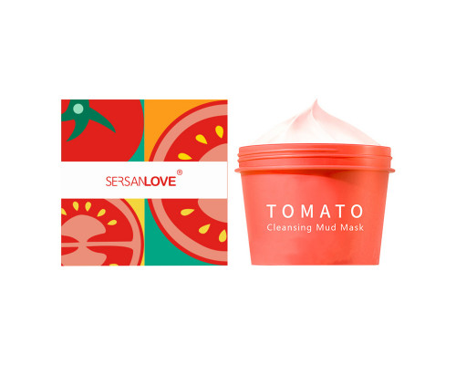 Грязевая маска для лица SERSANLOVE Tomato Cleansing Mud Mask с экстрактом помидора