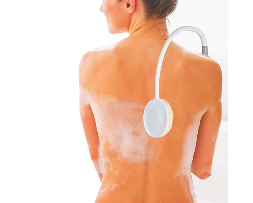 Щетка для душа массажная с длинной ручкой 26857