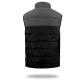 Жилетка с подогревом 001A USB 4 зоны нагрева Black-Grey 2XL