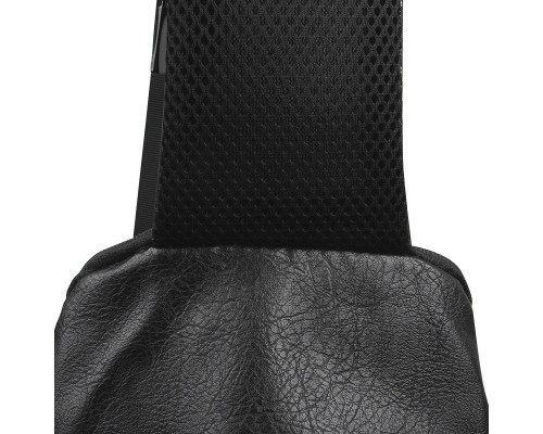 Сумка 694 нагрудная через плечо с кодовым замком влагостойкая Black