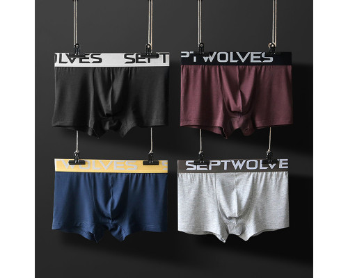 Набор из 4 шт трусов мужских боксеров Septwolves 7002 XL
