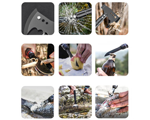 Многофункциональный топор складной YUANTOOSE F8