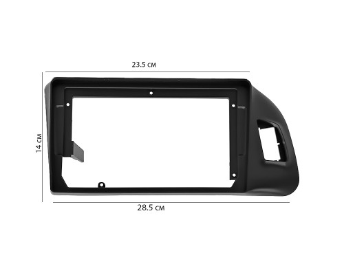 Переходная рамка Audi Q5 2009-2018 (AU 020N) 9" Black