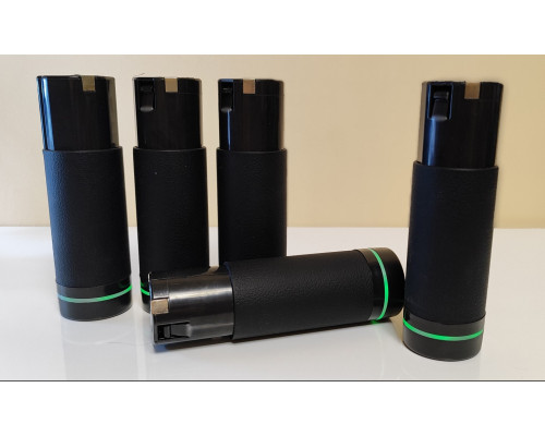 Ударний перкусійний масажер Massage Gun Max - 30 режимів +12 насадок + запасна батарея + кейс (Чорний)