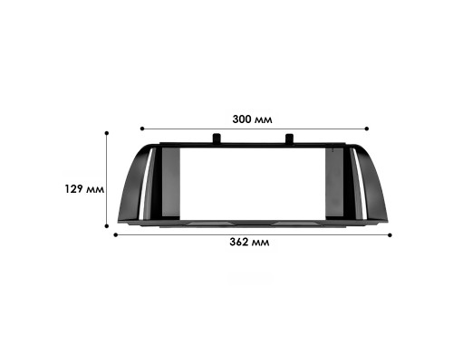 Переходная рамка BMW 5 Series F10 F11 2010-2017 (7577) 9"