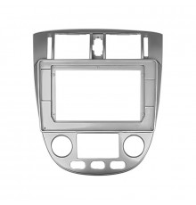 Переходная рамка Buick Excelle 2004-2006 Chevrolet Lacetti 2004-2013 Nubira 2004-2008 АС (6584) 10.1" Silver