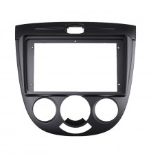 Переходная рамка Buick Excelle HRV 2004-2008 Chevrolet Lacetti 2004-2013 Nubira 2004-2008 Manual AC (6694) 9" Black