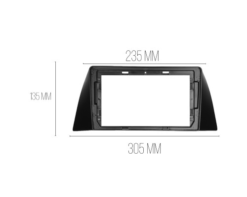 Переходная рамка Chery Tiggo (T11) 2005-2010 (7269) 9"