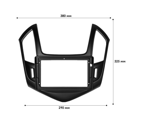 Переходная рамка Chevrolet Cruze 2012-2016 9" Black