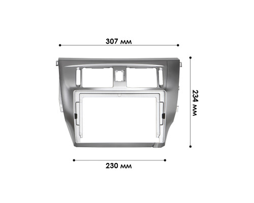 Рамка переходная для Great Wall Voleex C30 2012-2014 9"