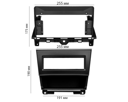 Переходная рамка Honda Accord 8 2008-2012 Crosstour 2010-2012 (6503) 10,1"