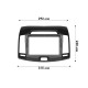 Переходная рамка Hyundai Elantra (HD) Avante (HD) 2006-2010 (3692) 9"