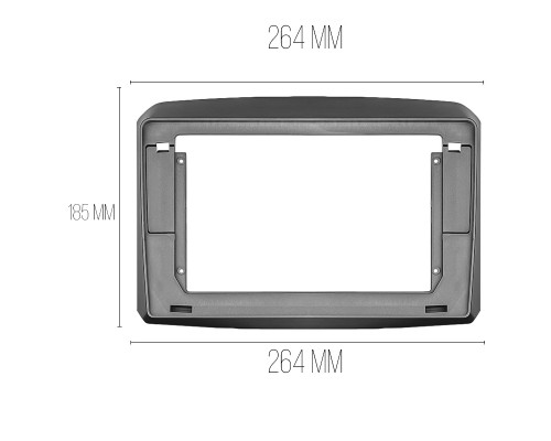 Переходная рамка Kia Sorento (UM) 2014-2019 10.1"
