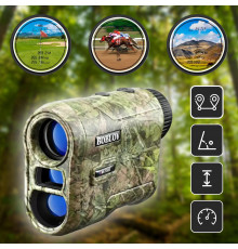 Лазерний далекомір для вимірювання кута та швидкості. Професійний водонепроникний Boblov NK-1000