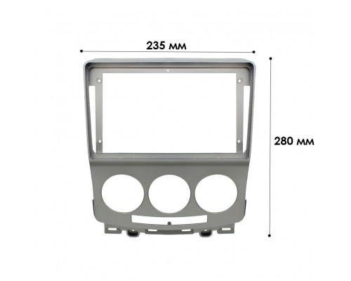 Переходная рамка Mazda 5 Premacy 2005-2010 Ford i-Max 2007-2009 (6336) 9" Silver