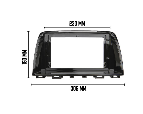 Переходная рамка Mazda 6 2012-2015 (6581) 9"