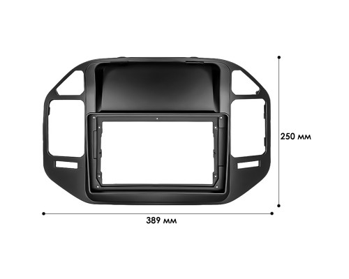 Переходная рамка Mitsubishi Pajero 1999-2006 (6750) 9"