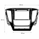 Переходная рамка Mitsubishi Pajero Sport 2015-2019 (6524) 9"