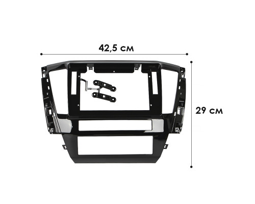 Переходная рамка Mitsubishi Pajero Sport 2019+ (6817) 10.1"