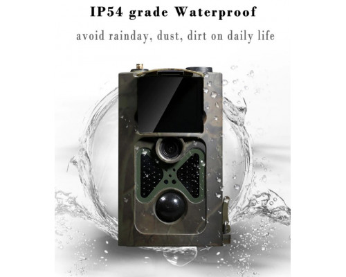 Фотопастка Suntek HC 550M/G 25м, огляд 120 °, датчик руху, GSM модуль передача даних, нічна зйомка, захист IP54.