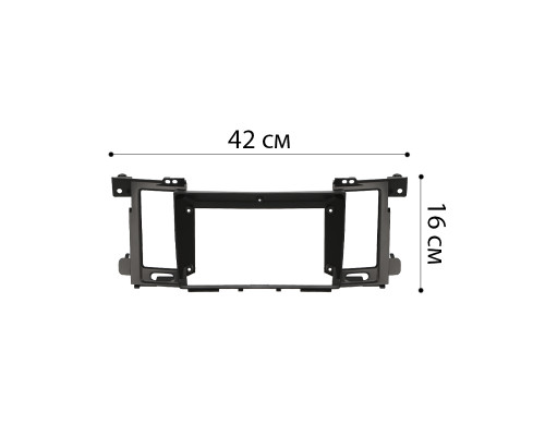 Переходная рамка Nissan Patrol (Y62) 2010-2020 (F1) (4501) 9"