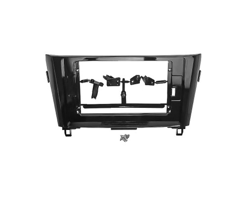 Переходная рамка Nissan Qashqai 2014+ X-Trail 2014+ Rogue 2014+ (6674) TK 0328 10.1" Black