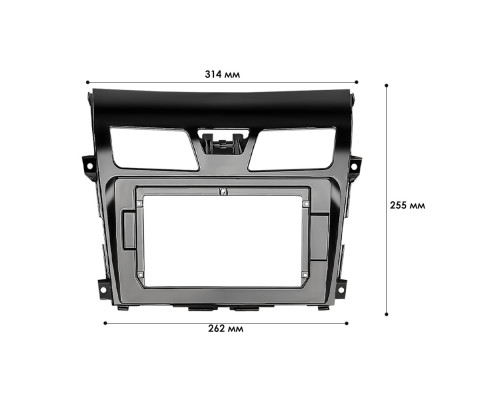 Переходная рамка Nissan Teana 2013-2018 Altima 2012-2018 (6633) 10.1"