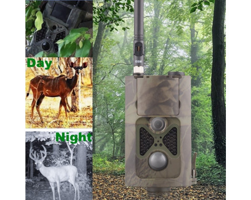 Фотопастка Suntek HC 550M/G 25м, кут огляду 120°, датчик руху, GSM модуль 3G, нічна зйомка, фото та відео запис