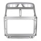 Переходная рамка Peugeot 307 2001-2008 (PE 021N) 9" Silver