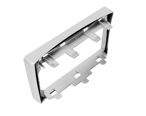 Переходная рамка Peugeot 307 2001-2008 Expert Partner 2007-2016 Citroen Fiat Peugeot (PE 009N) 6762 9" Silver