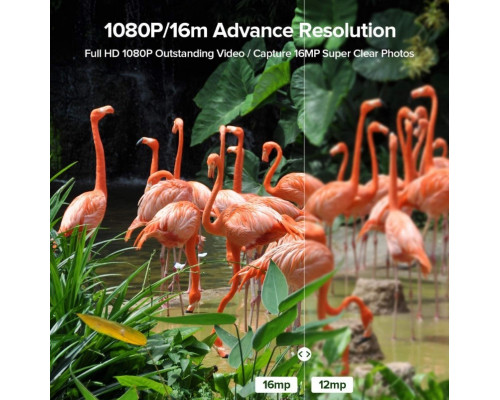 Фотопастка Suntek HC 804A 25м, огляд 120 °, датчик руху, нічна зйомка, захист IP65.