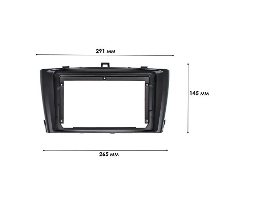 Переходная рамка Toyota Avensis 2009-2015 (6598) 9"