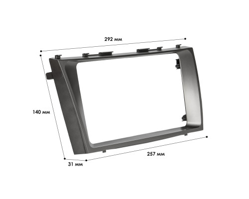 Переходная рамка Toyota Camry V40 2006-2011 Aurion 2006-2011 (2168) 9"