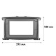 Переходная рамка Toyota Land Cruiser 100 2003-2008 Lexus LX 470 1998-2007 (2773) 10.1"