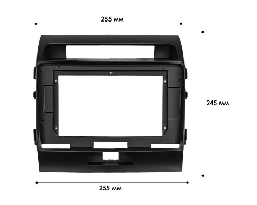 Переходная рамка Toyota Land Cruiser 200 (V8) 2007-2015 (6194) 10.1"