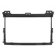 Переходная рамка Toyota Land Cruiser Prado (120) 2002-2009 Lexus GX 470 2002-2009 (6658) 9" Black