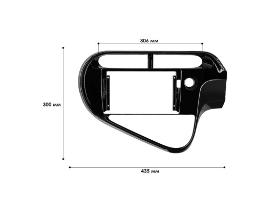 Переходная рамка Toyota Prius C 2018-2020 right wheel (7528) 9"