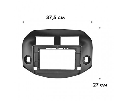 Переходная рамка Toyota RAV4 2005-2013 (TO 192T) 10.1" Black