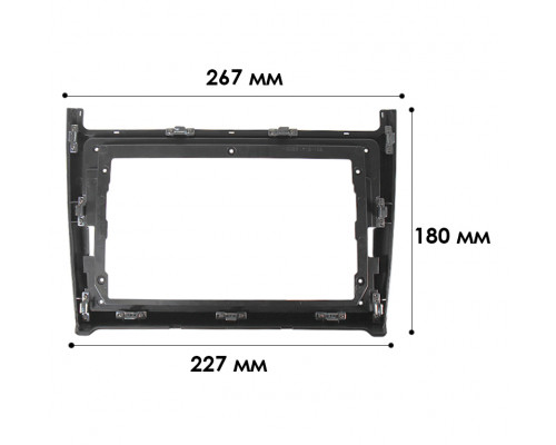 Переходная рамка Volkswagen Polo 2009-2020 (6465) 9"