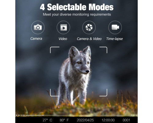 Фотопастка Suntek HC-940M-LI 25м, датчик руху, GSM модуль передачі даних, нічна зйомка, захист IP65