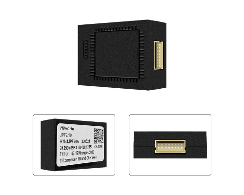 Штатный комплект переходная рамка с проводкой Dodge Journey 2009-2012 9" + canbus