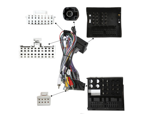 Штатный комплект переходная рамка с проводкой Mercedes E-CLASS W212 2010-2015 10" + canbus