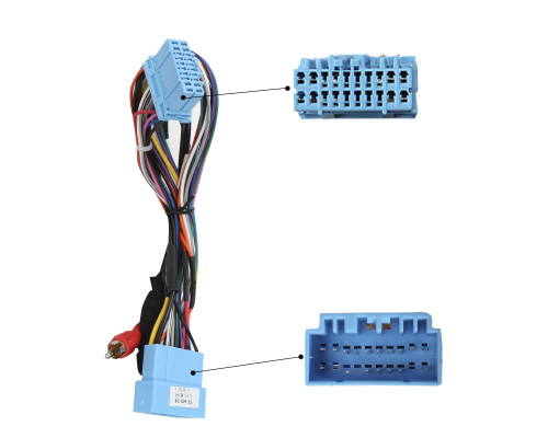 Переходной штатный комплект с проводкой Honda Accord 2003-2007 9" (6795)